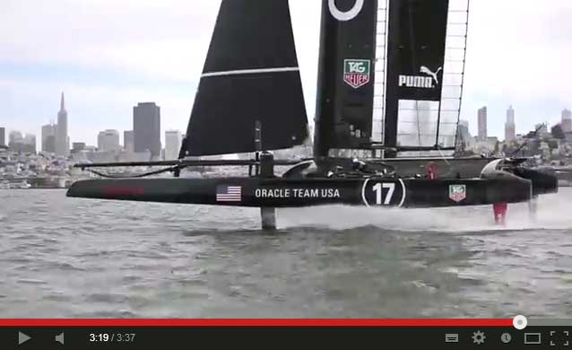 ORACLE TEAM USA – Fun on Foils
