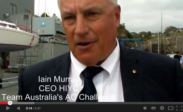 Interview Iain Murray Hamilton Island Yacht Club America”s Cup Team Australia CEO
