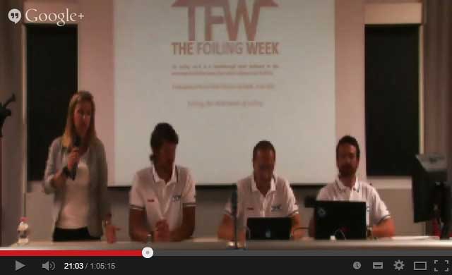 TFW the foiling week Press Conference
