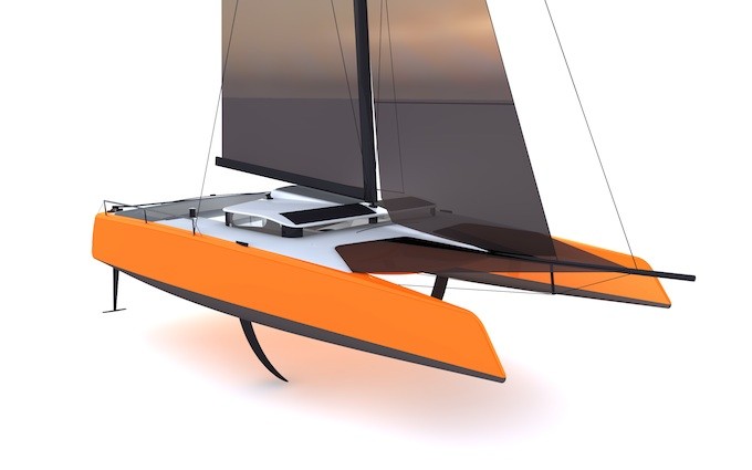 Gunboat G4, the first flying cruising boat