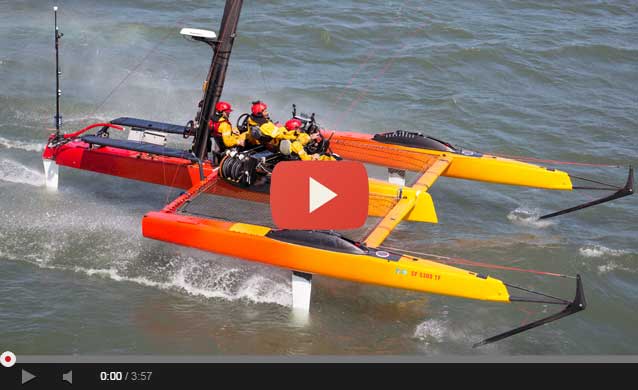 K2 Kiteboat Helicopter shoot 6/5/14