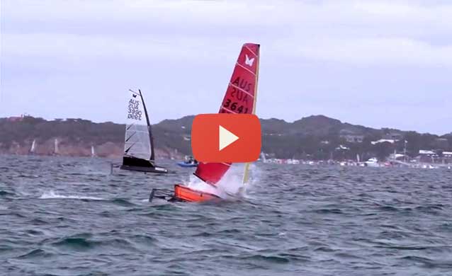 McDougall+McConaghy 2015 Moth Worlds – Practice Race