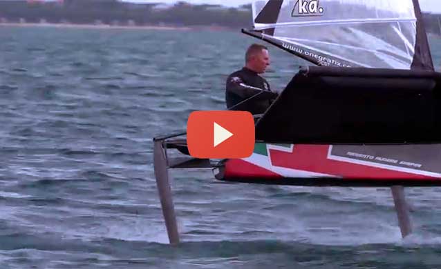 McDougall+McConaghy 2015 Moth Worlds – Day 1