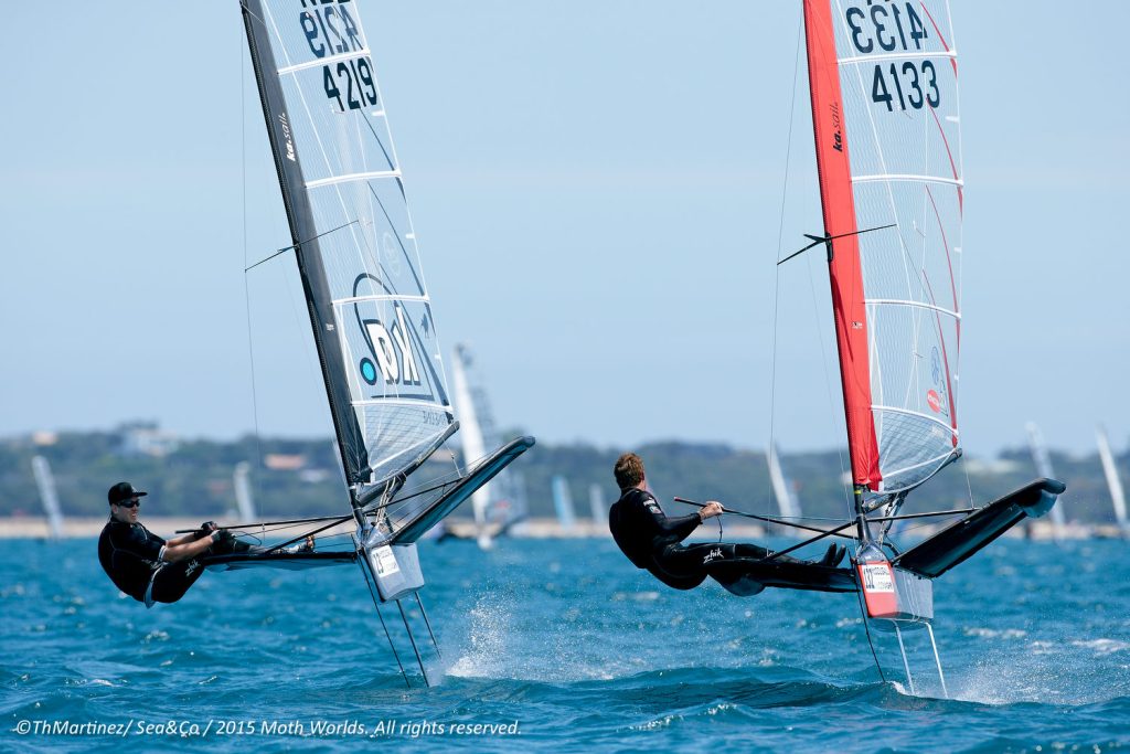 Peter Burling’s perfect day out at McDougall + McConaghy 2015 Moth Worlds