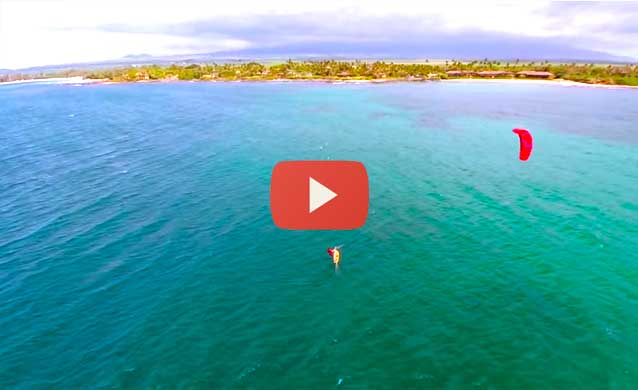 Kitefoiling Maui