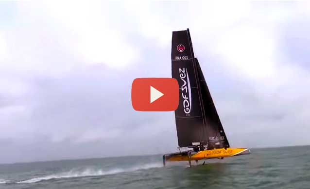 Première nav d’entraînement du GC32 GDF SUEZ