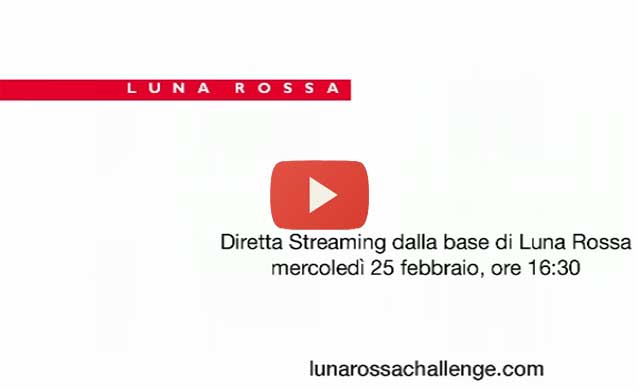 Max Sirena e Checco Bruni in diretta streaming dalla base di Luna Rossa