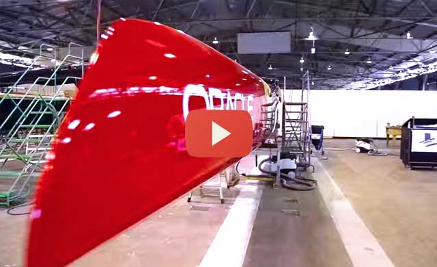 Oracle Team USA, is scheduled to be training on its new AC45 foiling catamaran this month in San Francisco.