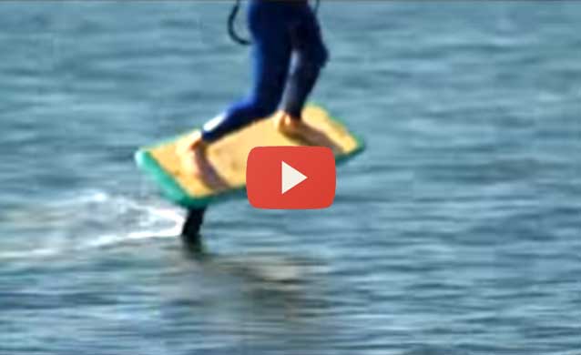 Strapless Kite Foiling