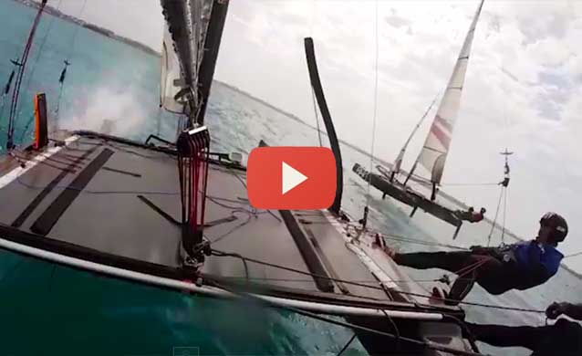 Ben Ainslie Racing set a new speed record in Bermuda