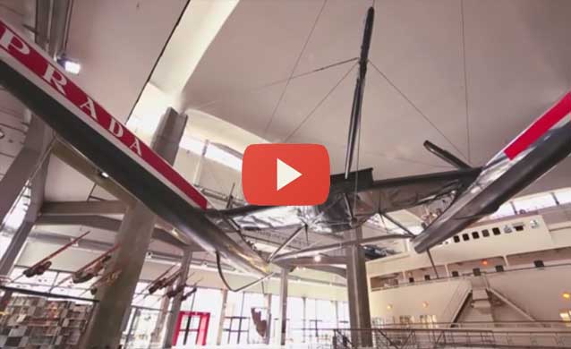Luna Rossa, dall’acqua al Museo della Scienza e della Tecnologia di Milano