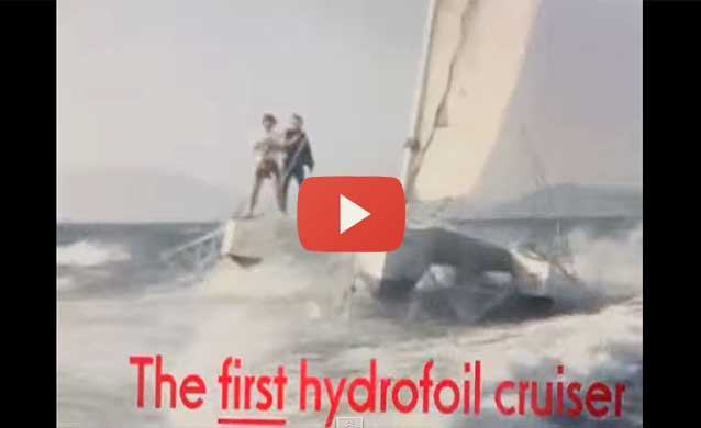 Williwaw, the real first foiling cruiser 20.000 miles from 1970 to 1974
