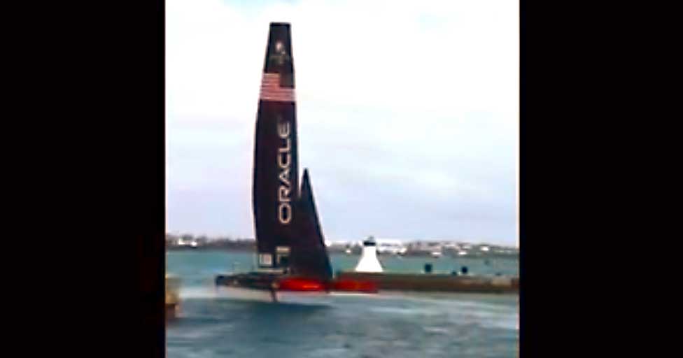 Foiling Docking