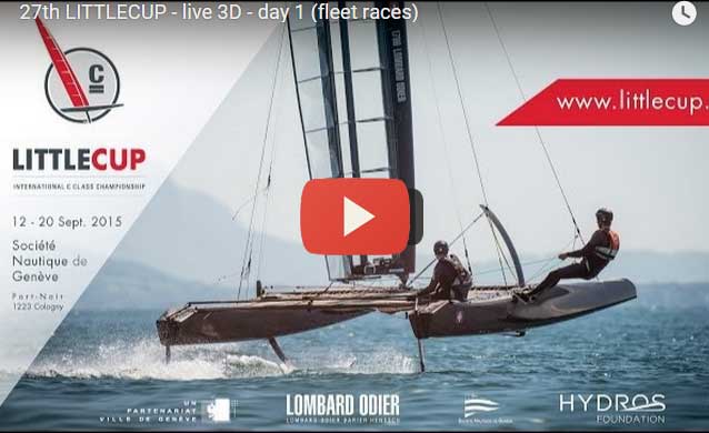 27th LITTLECUP – live 3D – day 2 (fleet races) FULL DAY REPLAY