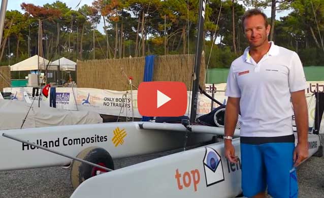 A-Class Worlds 2015 @Punta Ala, Day 2: Mischa Heemskerk Interview