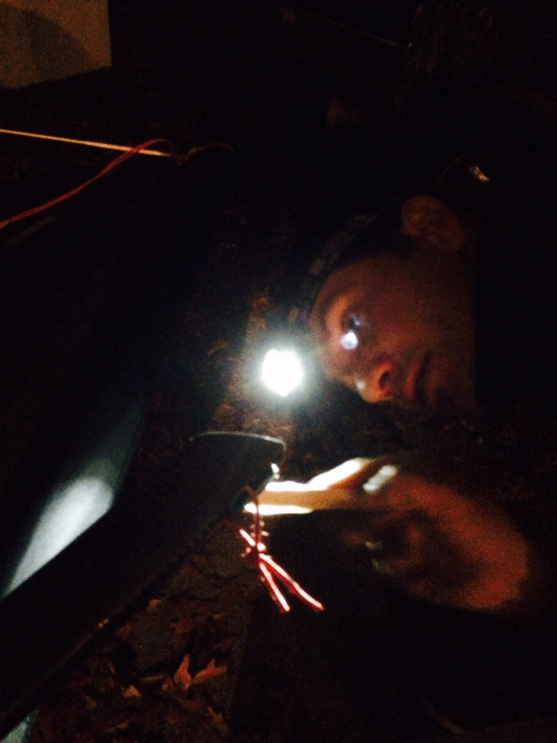 11 p.m. boom repair, 49 degrees
