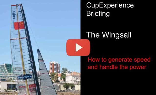 America’s Cup catamaran Wingsail