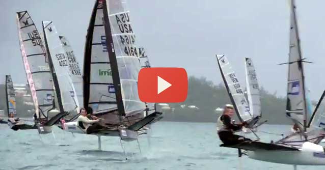 Amlin International Moth Regatta Day 4 – Rashley lead on Greenhalgh