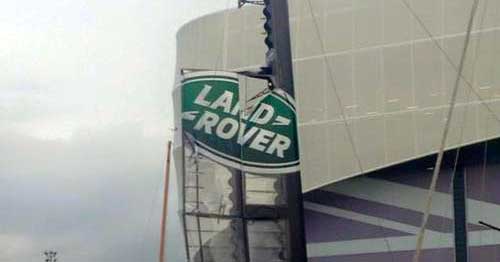 Landrover BAR capsize new test boat in Solent