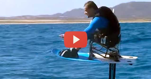 Handi Foil à Fuerteventura avec Thierry Schmitter