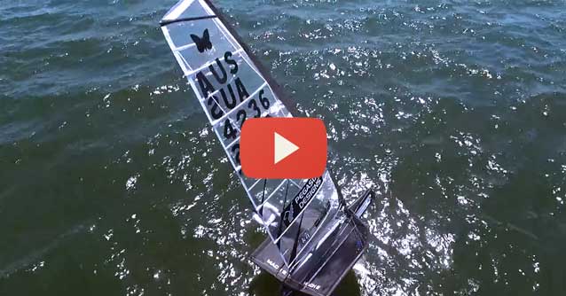 2016 Moth Australian Championship: Day2, Josh Mcknight puts the hammer down