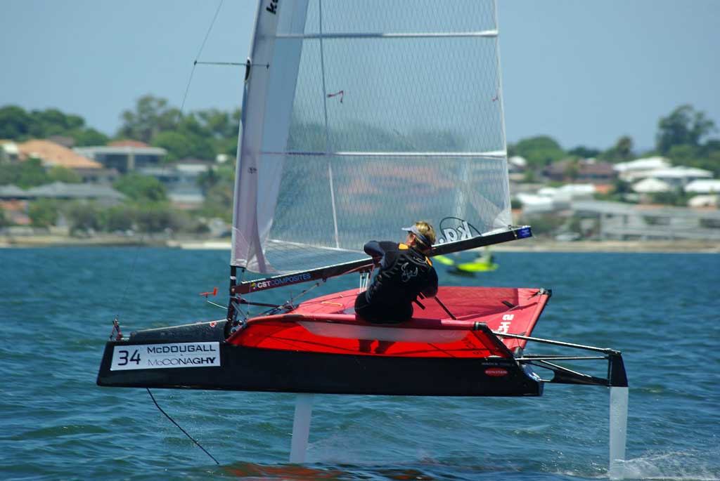 Emma Jane Spiers. Image by Rick Steuart of Perth Sailing Photography