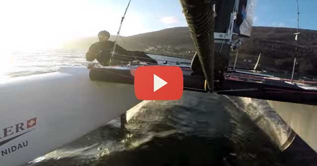 Scheurer G7 A-Class Catamaran with new foils