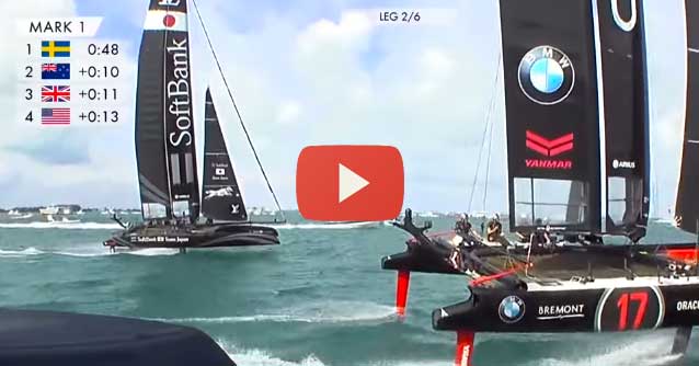 ORACLE TEAM USA on the move in 2015