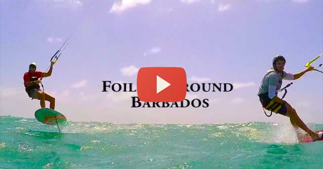 Foiling around Barbados