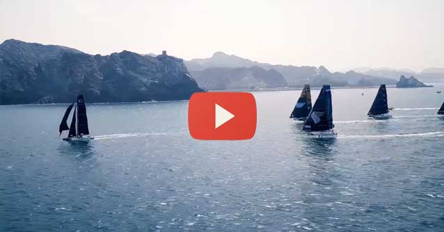 Extreme Sailing Series in Muscat’s old town