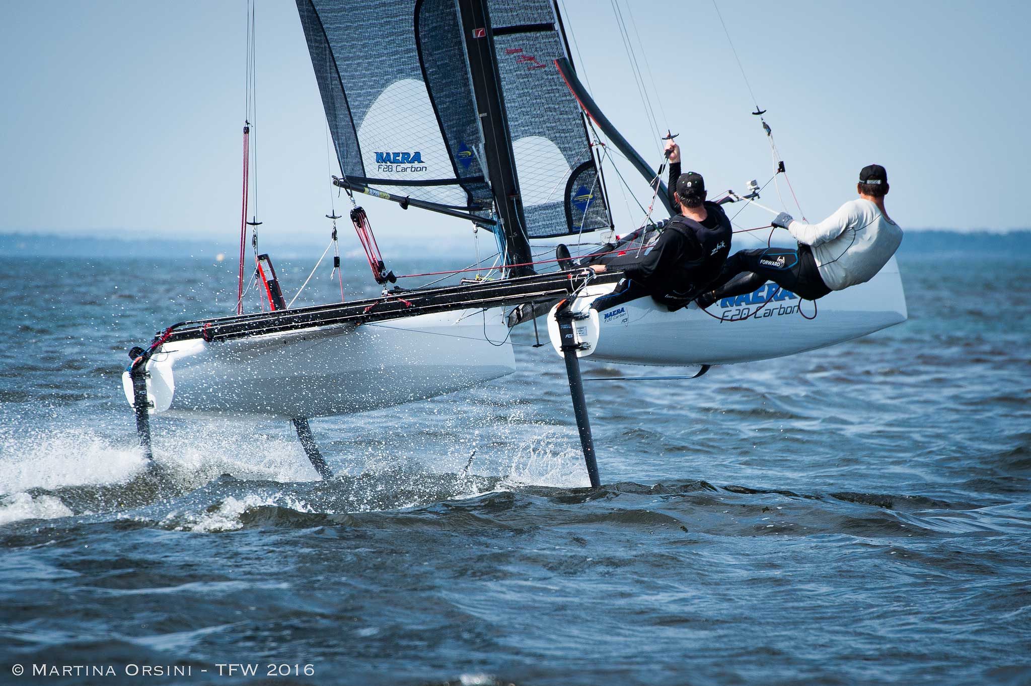 Nacra 20fcs @ Foiling Week 2016