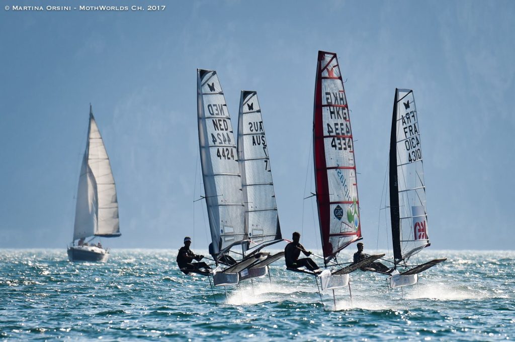 2017 Moth Worlds: Paul Goodison shows his speed in Italian Moth Series